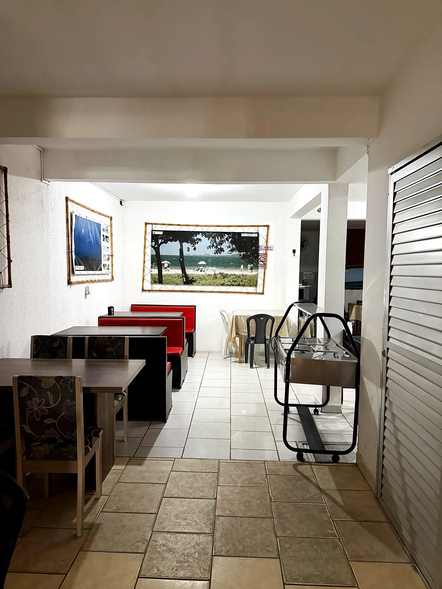 Sala compartilhada de café da manhã
