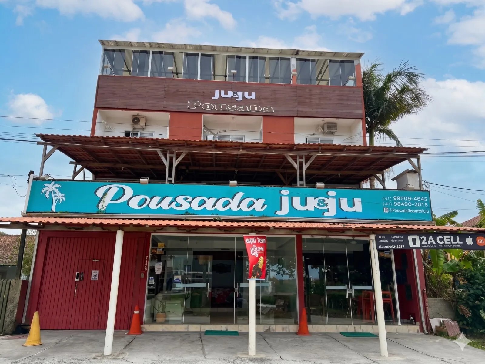 Fachada do casarão da Pousada Ju & Ju 2
